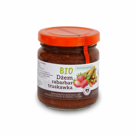 Dżem rabarbar-truskawka BIO  200 g