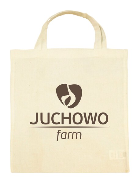 Torba bawełniana z nadrukiem Juchowo Farm (1)