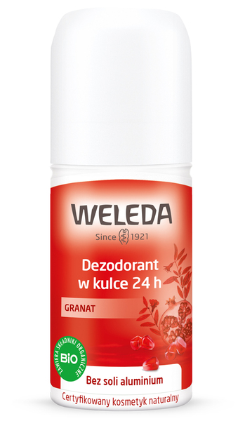 Weleda Dezodorant w kulce 24 h z granatem 50 ml (1)