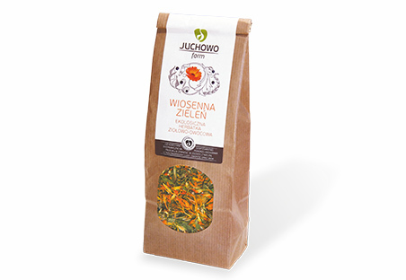 WIOSENNA ZIELEŃ Naturalna herbatka ziołowo-owocowa BIO 50 g (1)