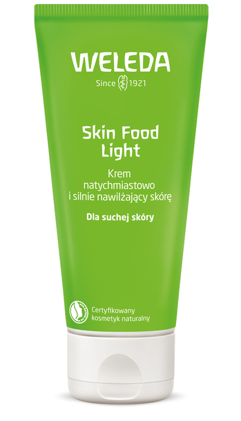 Weleda Skin Food light  Krem natychmiastowo i silnie nawilżający skórę 75 ml (1)